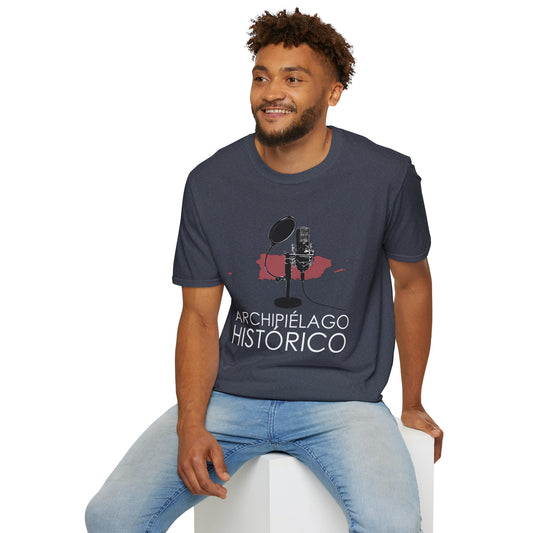 Archipiélago Histórico Podcast - Camiseta Unisex Estilo Suave