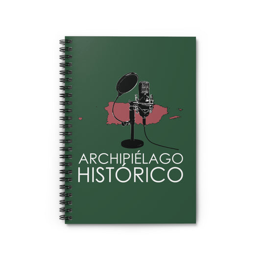 Archipiélago Histórico Podcast Cuaderno Espiral - Perfecto para mentes creativas e historiadores