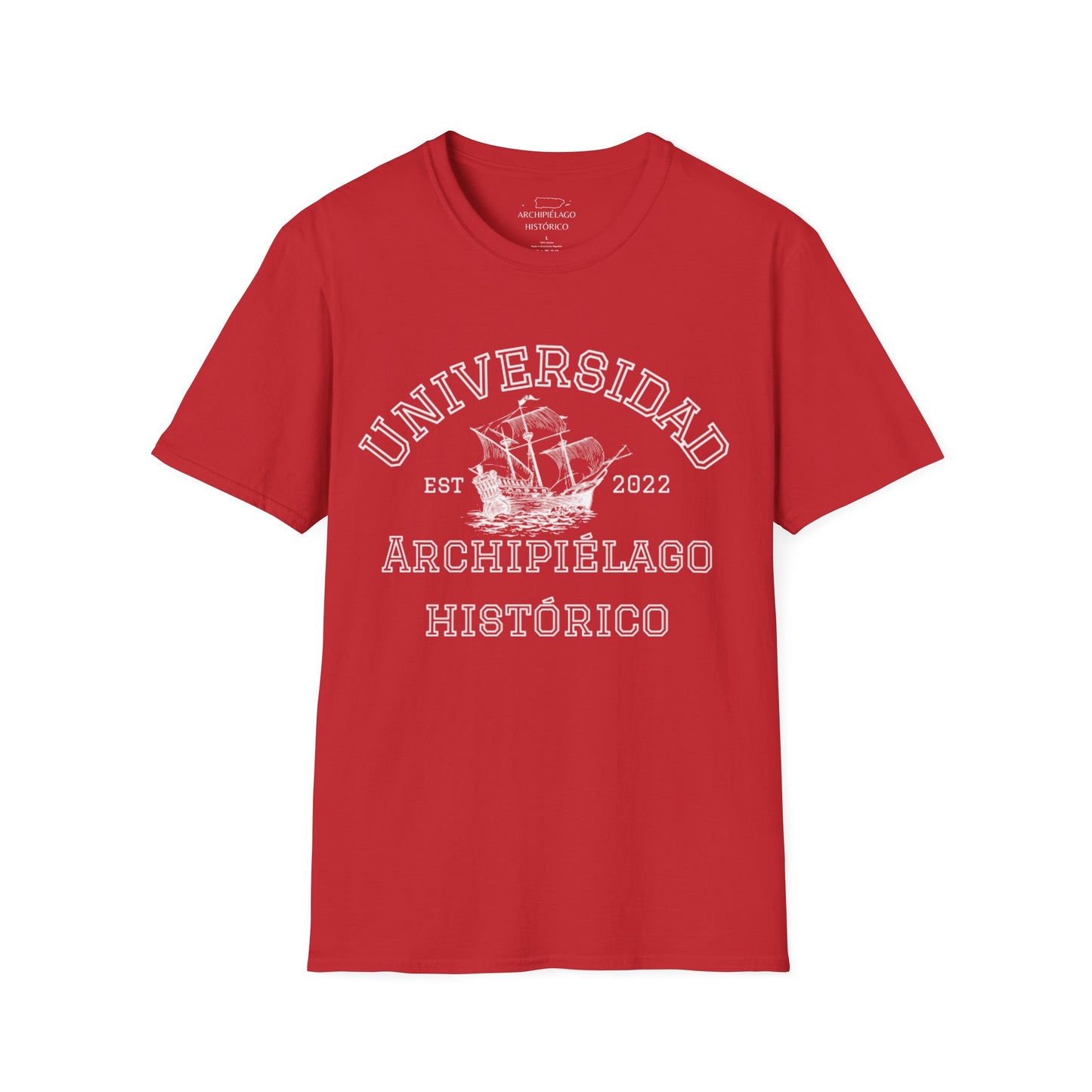 Archipiélago Histórico Podcast - Camiseta Unisex Estilo Suave