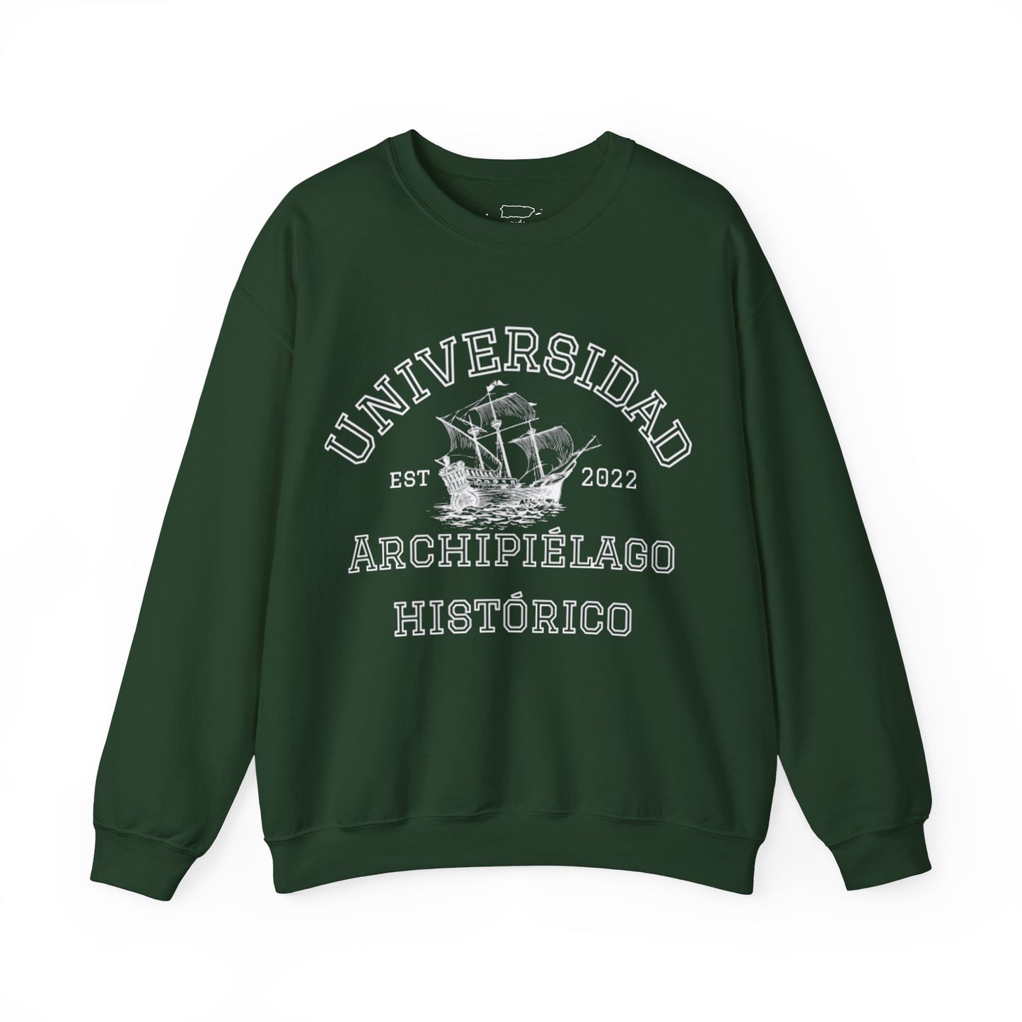 Archipiélago Histórico Podcast - Sudadera con Cuello Redondo