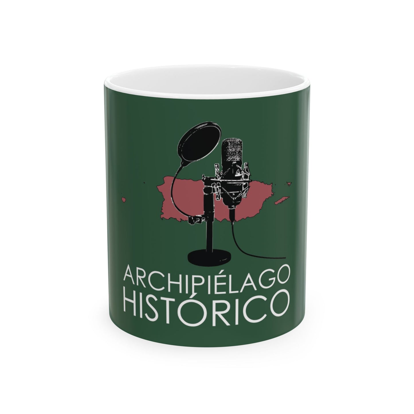 Archipiélago Histórico Podcast Taza de Cerámica para amantes del café - 11 oz