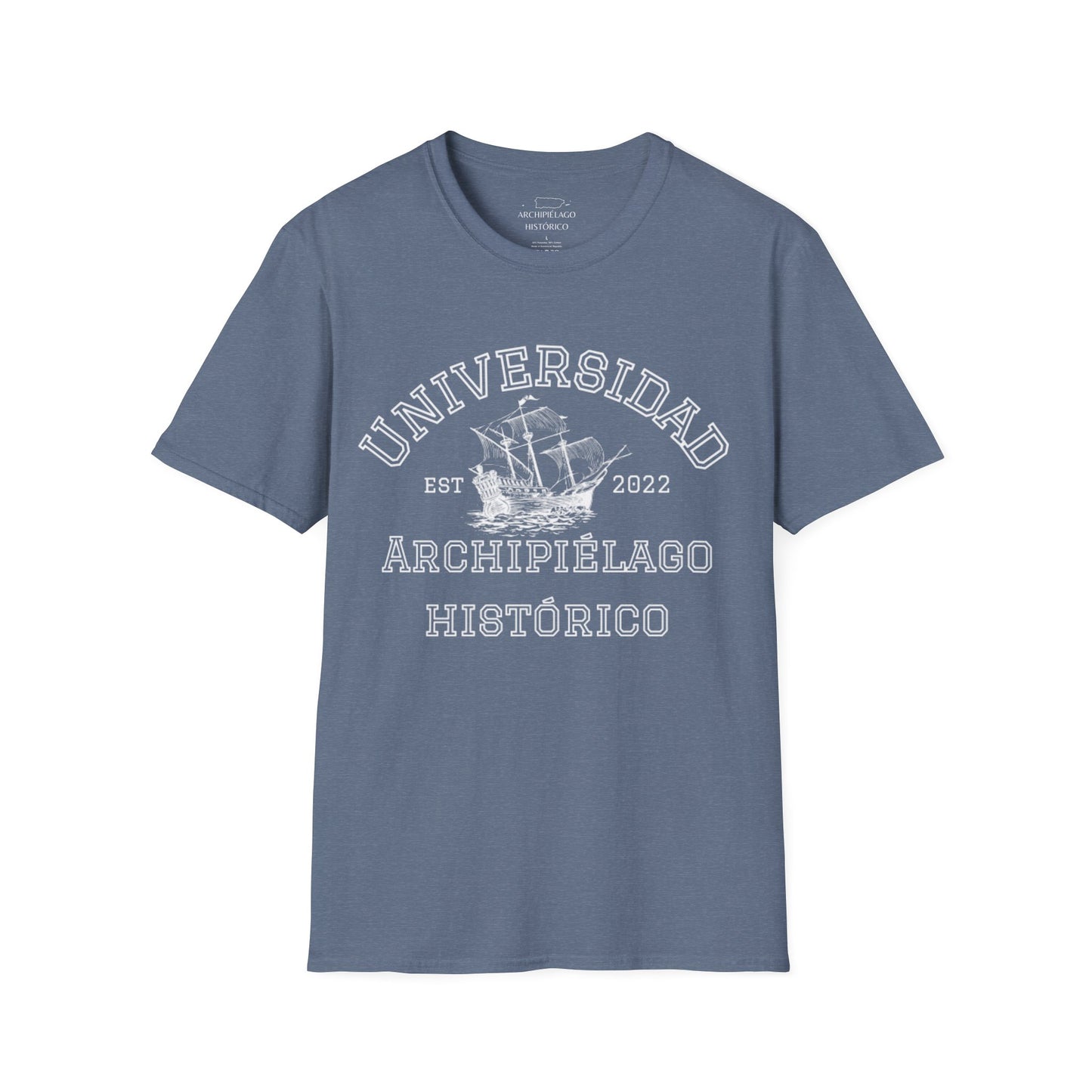 Archipiélago Histórico Podcast - Camiseta Unisex Estilo Suave