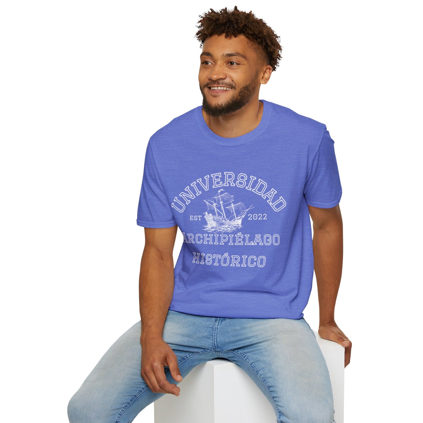 Archipiélago Histórico Podcast - Camiseta Unisex Estilo Suave