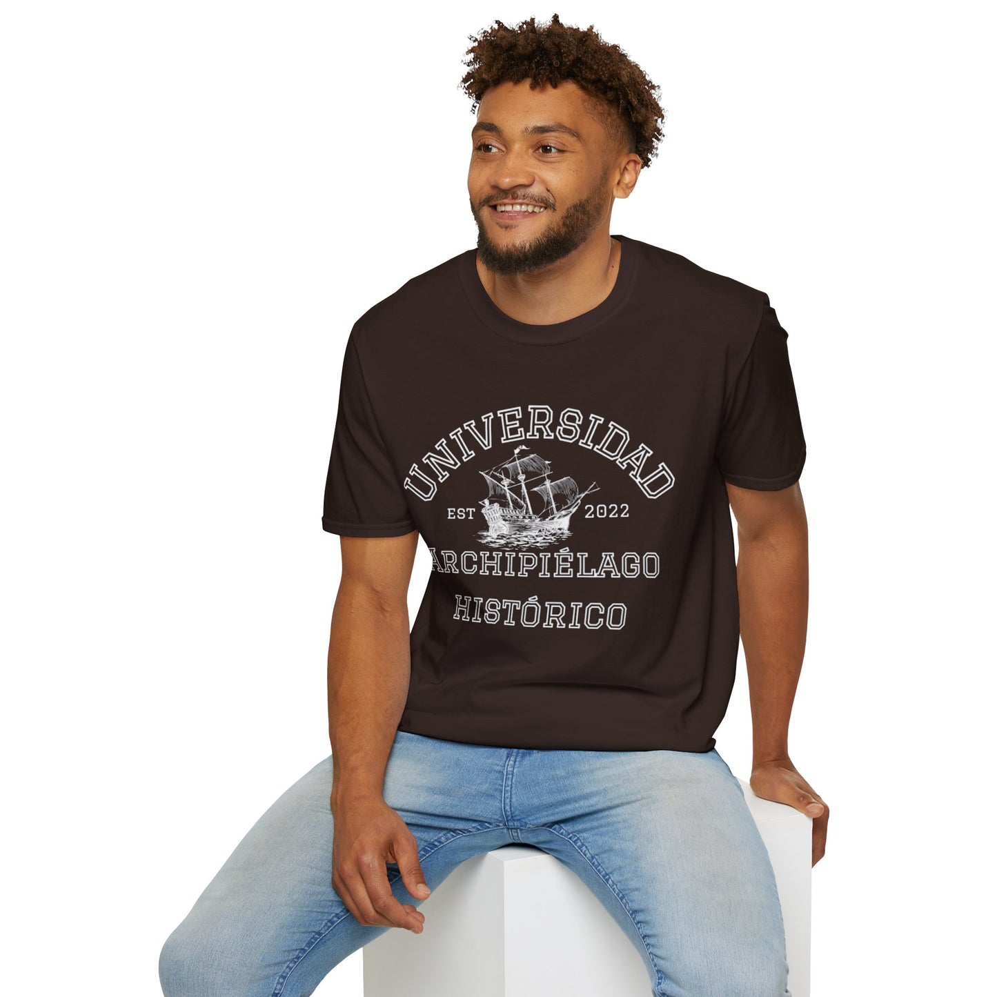 Archipiélago Histórico Podcast - Camiseta Unisex Estilo Suave