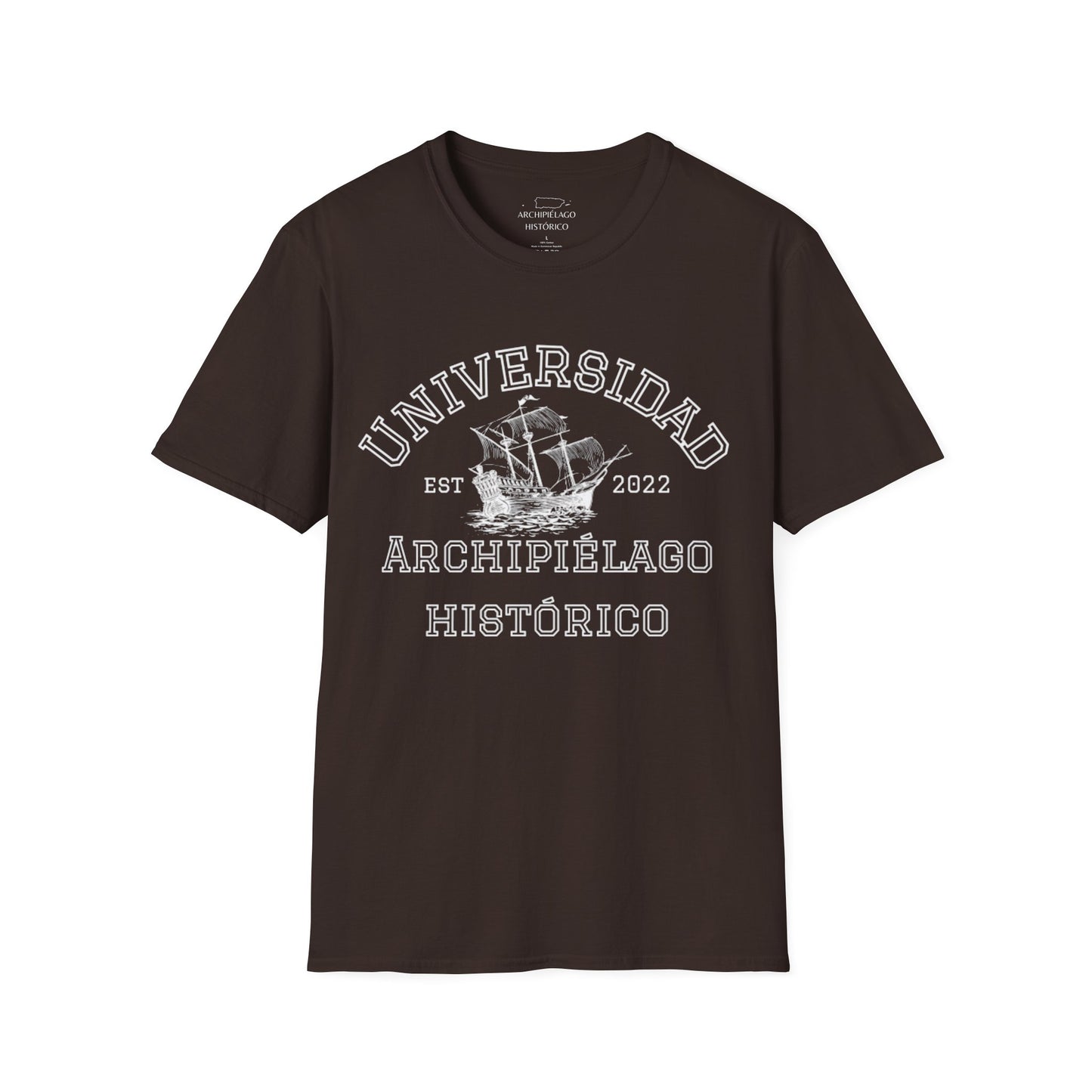 Archipiélago Histórico Podcast - Camiseta Unisex Estilo Suave