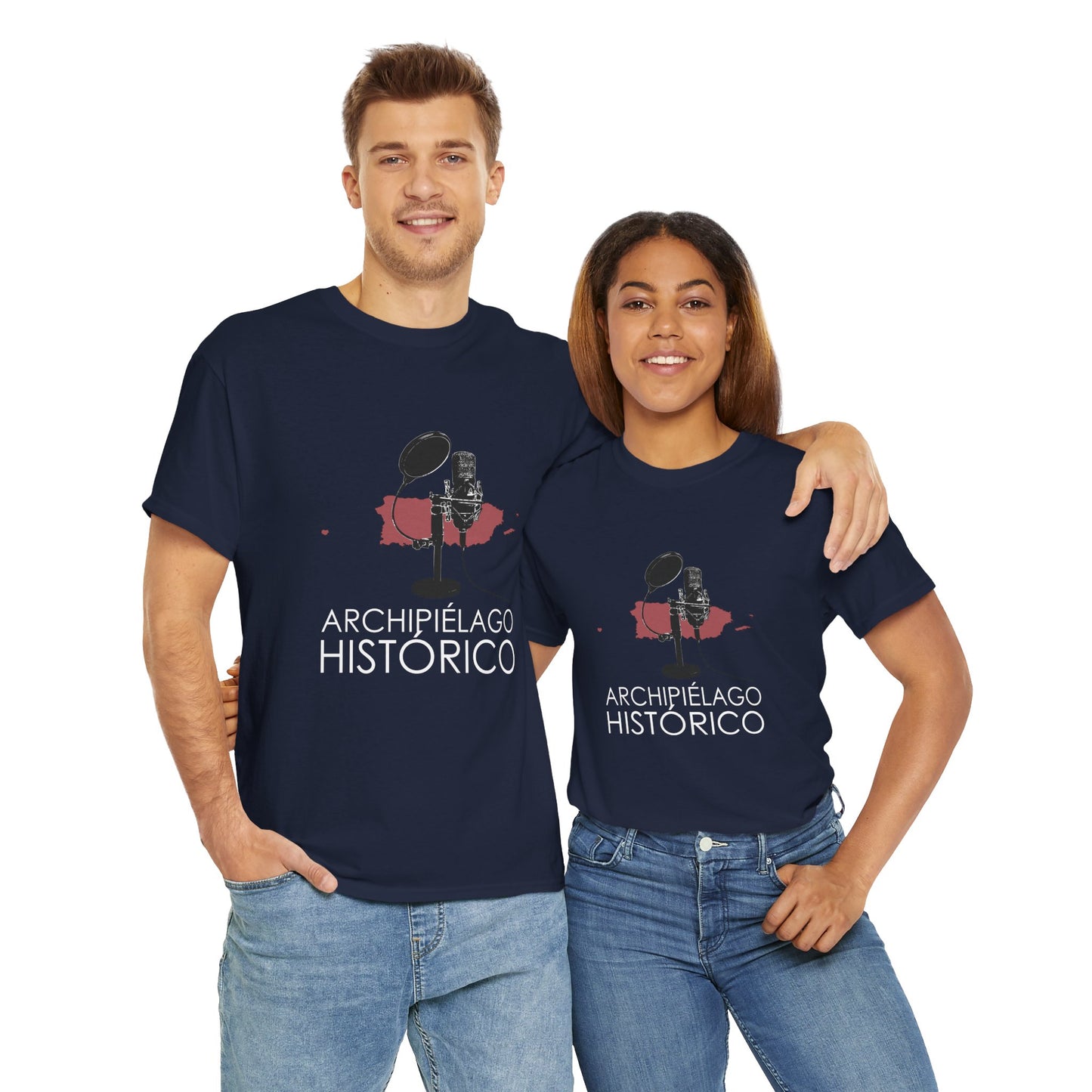 Archipiélago Histórico Podcast - Camiseta Unisex 100% Algodón